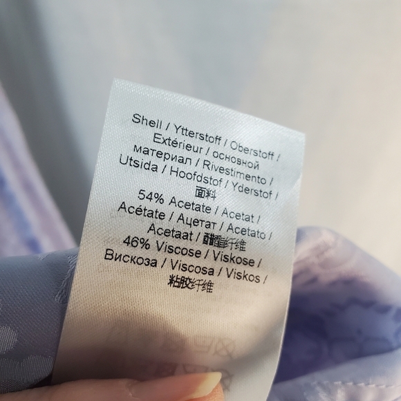 NWT Ganni Jacquard Lilac Halter Midi Dress - Size 42/10 - Picture 7 of 11